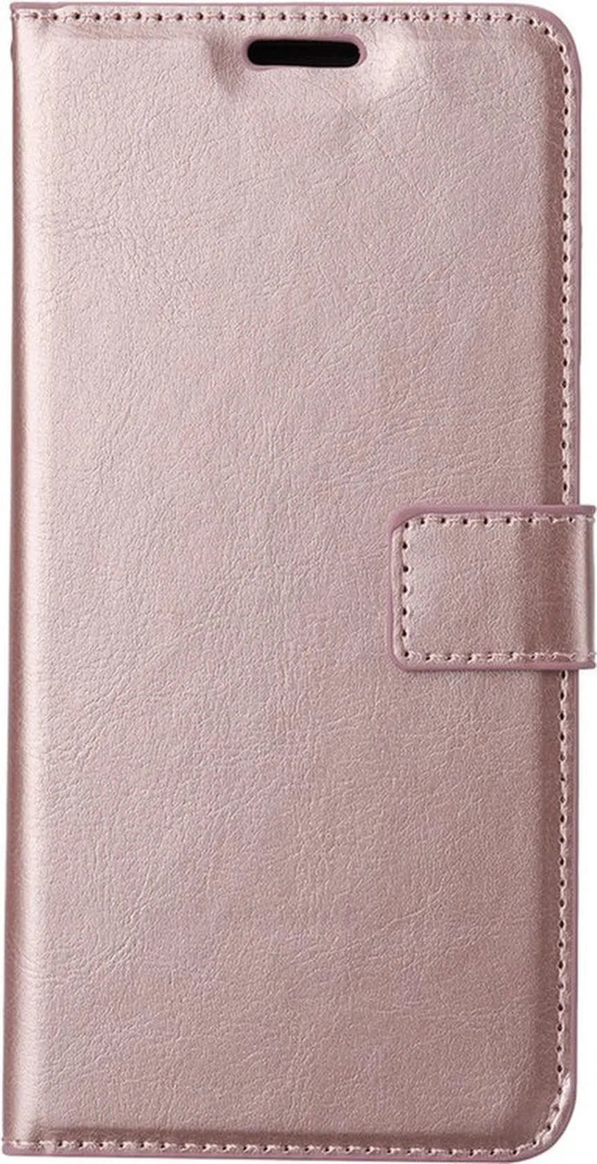 Motorola Moto G30/G20/G10 Hoesjes – Portemonnee Bookcase – Pasjeshouder – Magneetsluiting – Roségoud-Ilumina Benelux
