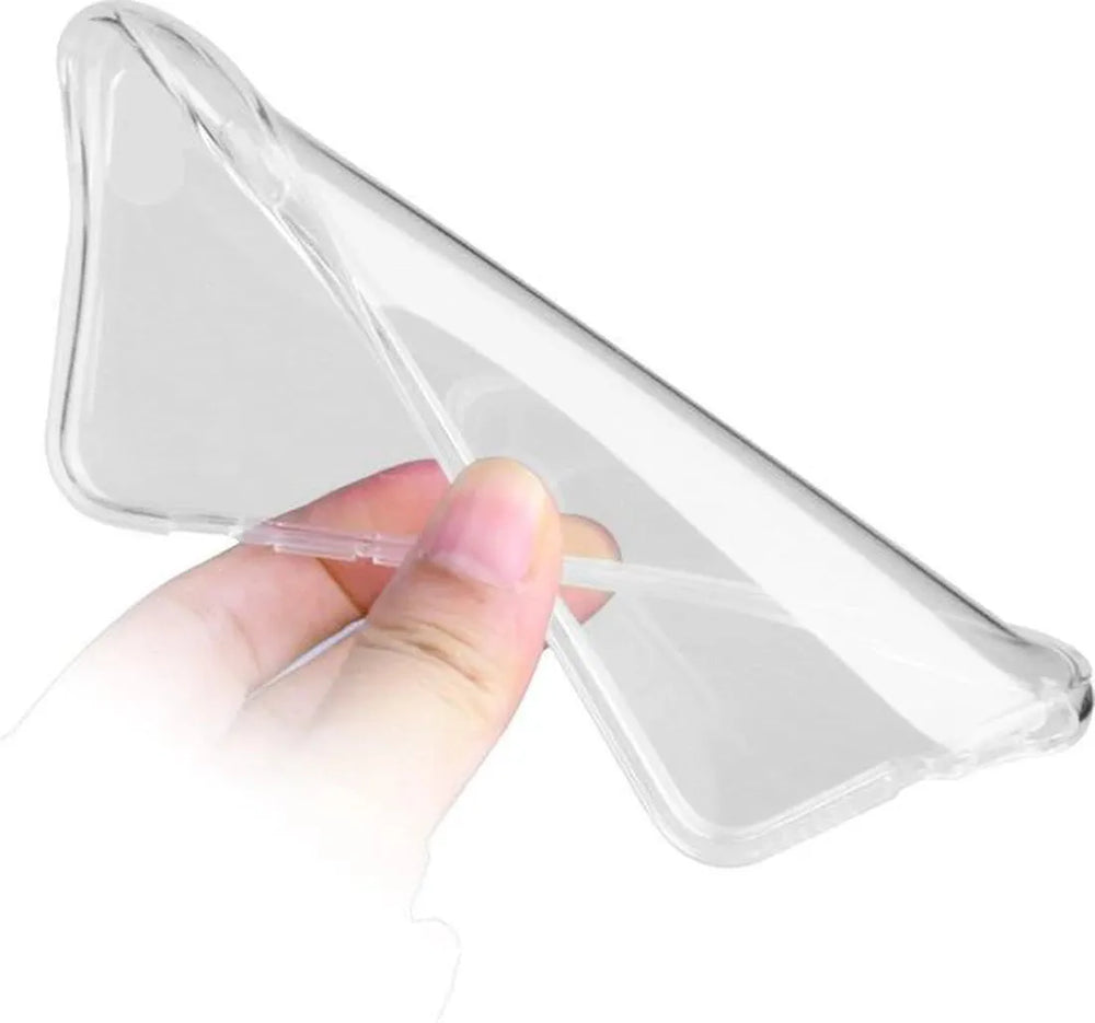 iPhone 6/6S Hoesjes – Transparante TPU Siliconen Backcover – Soft Case – Incl. Gehard Glas Screenprotector-Ilumina Benelux