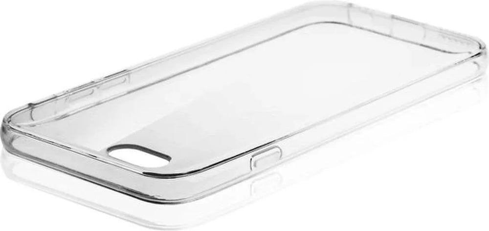 iPhone 6/6S Hoesjes – Transparante TPU Siliconen Backcover – Soft Case – 3x Screenprotector Gehard Glas-Ilumina Benelux