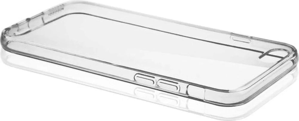 iPhone 7 Plus/8 Plus Hoesjes – Transparante TPU Siliconen Backcover – Soft Case – Incl. Gehard Glas Screenprotector-Ilumina Benelux