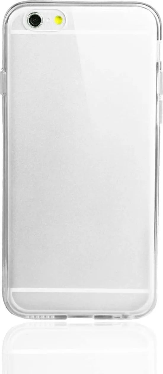iPhone 7 Plus/8 Plus Hoesjes – Transparante TPU Siliconen Backcover – Soft Case – Incl. Gehard Glas Screenprotector-Ilumina Benelux