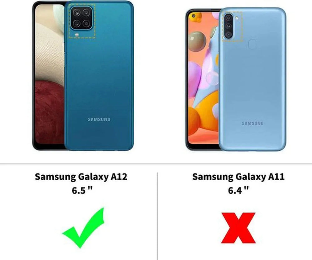Samsung Galaxy A42 Hoesjes – Siliconen TPU Backcover – Soft Grip – Incl. Gehard Glas Screenprotector – Zwart-Ilumina Benelux