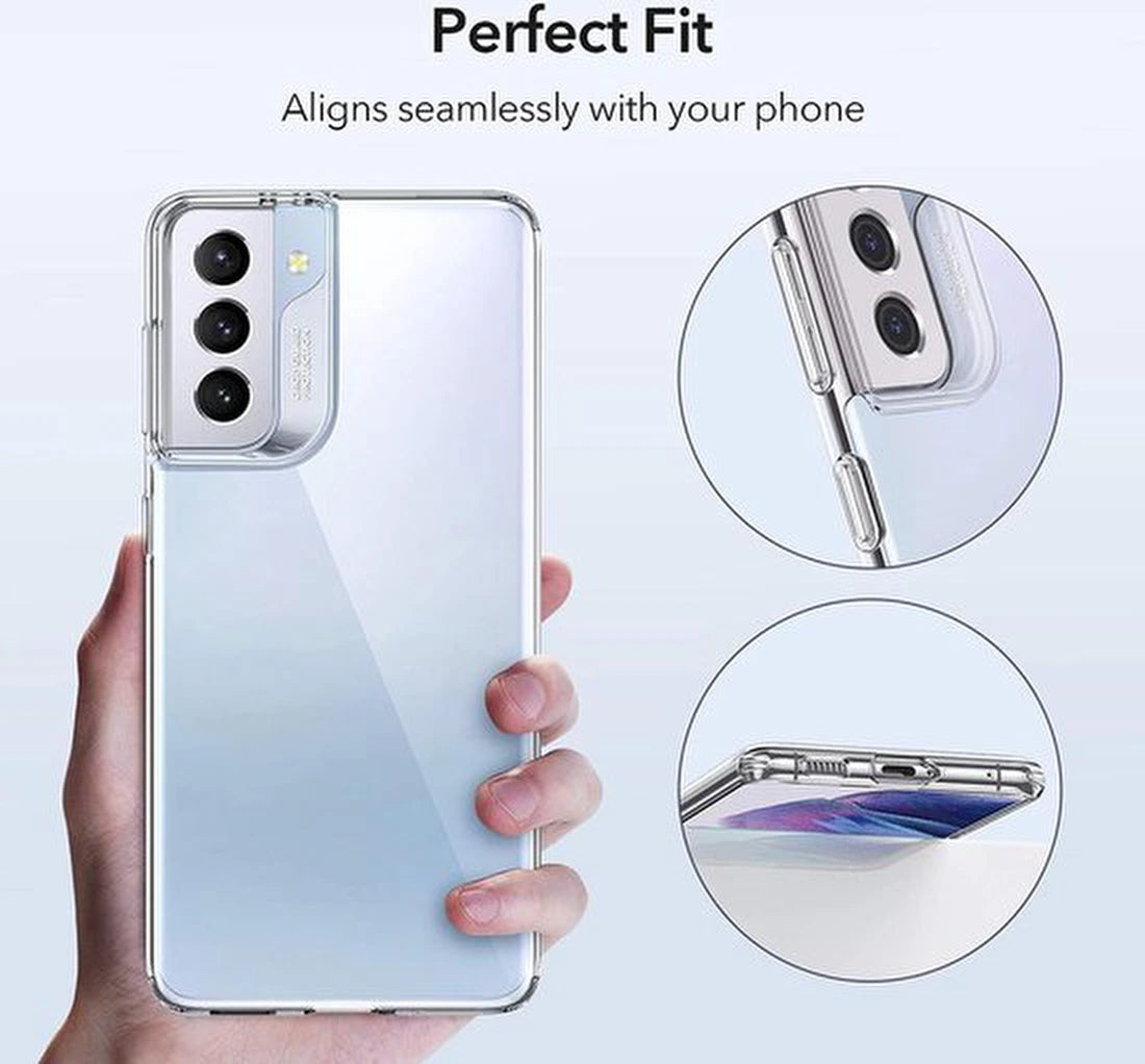 Samsung Galaxy A71 Hoesjes – Transparante Siliconen Backcover – Soft Case – Inclusief Screenprotector – Transparant