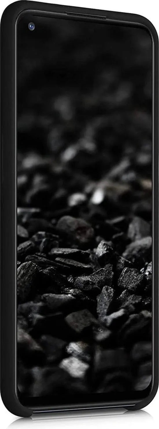 OnePlus Nord N100 Hoesjes – Siliconen Backcover – Soft Silicone – Schokbestendig – Zwart-Ilumina Benelux