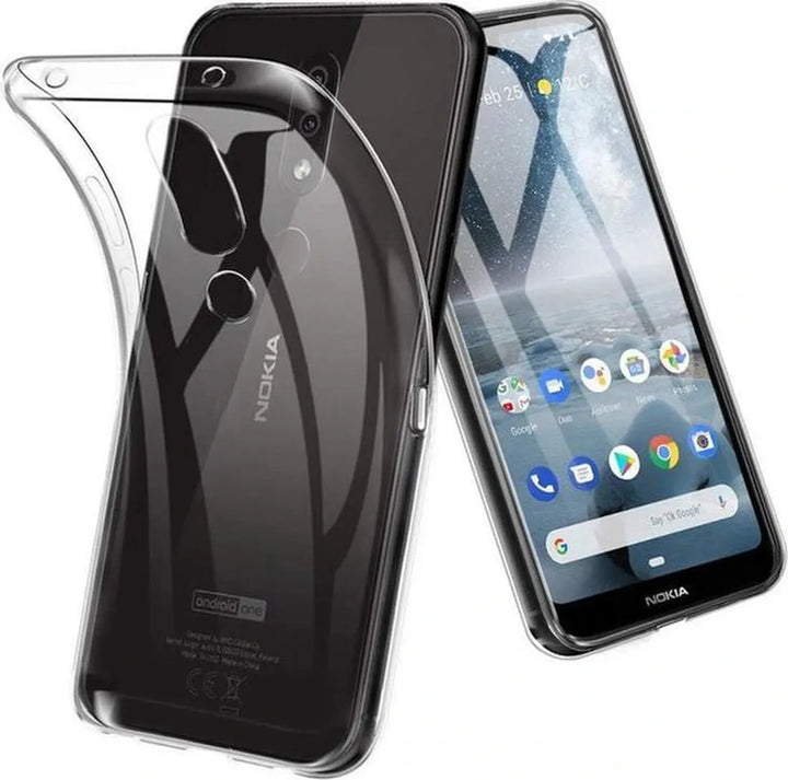 Nokia 4.2 Hoesjes – Siliconen Backcover – Transparant – Flexibel – Beschermend-Ilumina Benelux