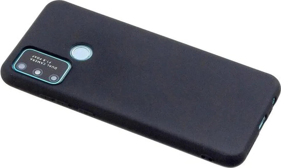 Huawei P Smart 2020 Hoesjes – TPU Siliconen Backcover – Schokbestendig – Inclusief 3x Screenprotector – Zwart-Ilumina Benelux