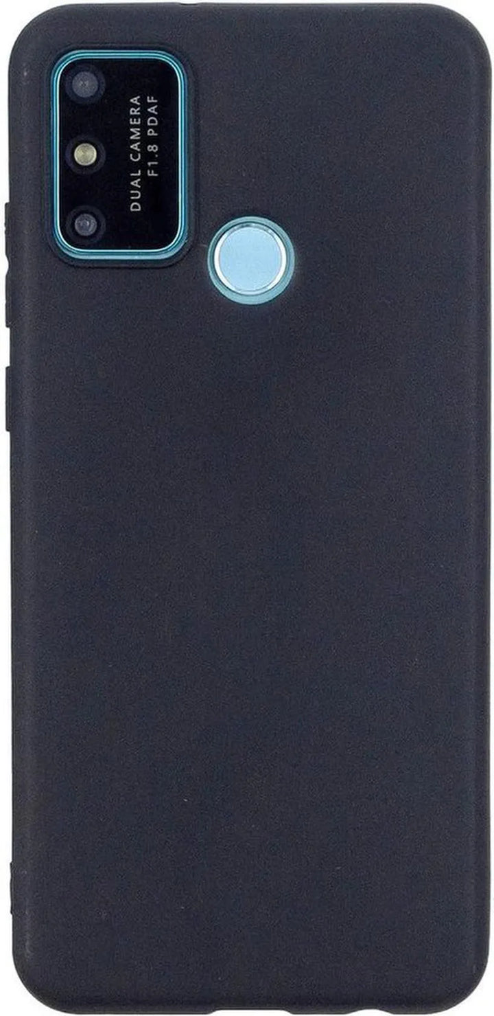 Huawei P Smart 2020 Hoesjes – Siliconen Backcover – Soft Grip – Schokbestendig – Zwart-Ilumina Benelux