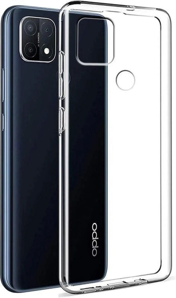 Oppo A15 Hoesjes – Siliconen Backcover – Transparant – Soft TPU – Schokbestendig-Ilumina Benelux