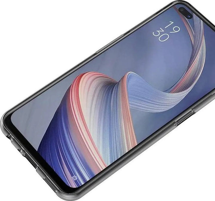 Oppo Reno 4Z 5G Hoesjes – Transparante TPU Siliconen Backcover – Soft Case – Incl. Gehard Glas Screenprotector-Ilumina Benelux