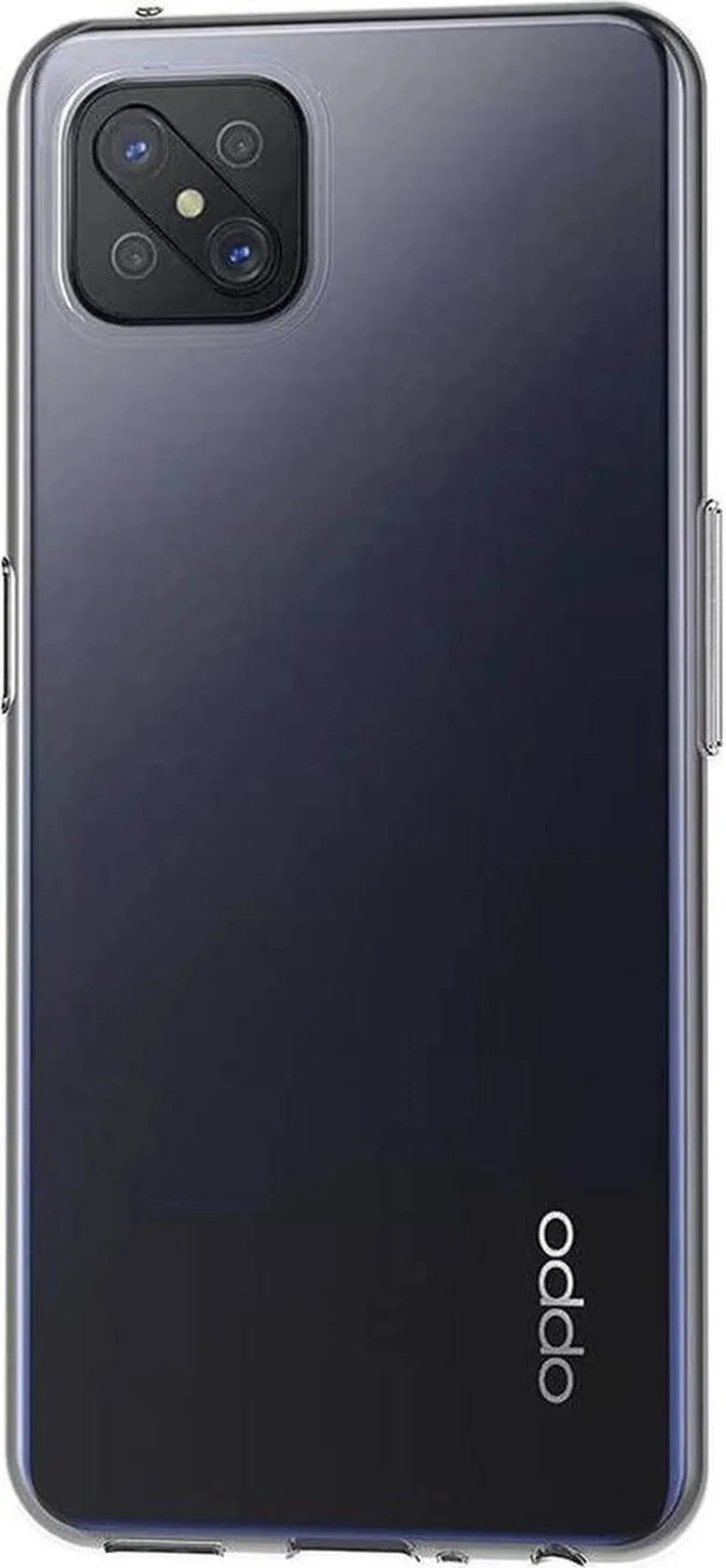Oppo Reno 4Z 5G Hoesjes – Transparante TPU Siliconen Backcover – Soft Case – Incl. Gehard Glas Screenprotector-Ilumina Benelux