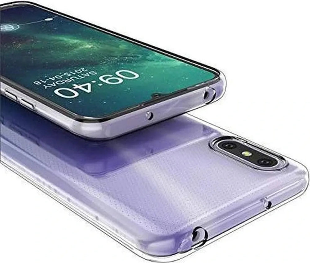 Xiaomi Redmi 9A/9AT Hoesjes – Siliconen Backcover – Transparant – Flexibel – Anti Kras-Ilumina Benelux