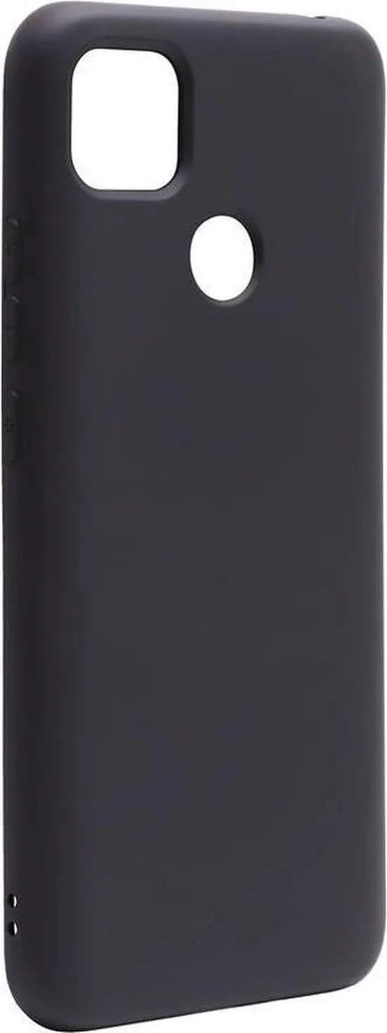 Xiaomi Redmi 9C Hoesjes – TPU Siliconen Backcover – Inclusief Screenprotector – Schokbestendig – Zwart-Ilumina Benelux