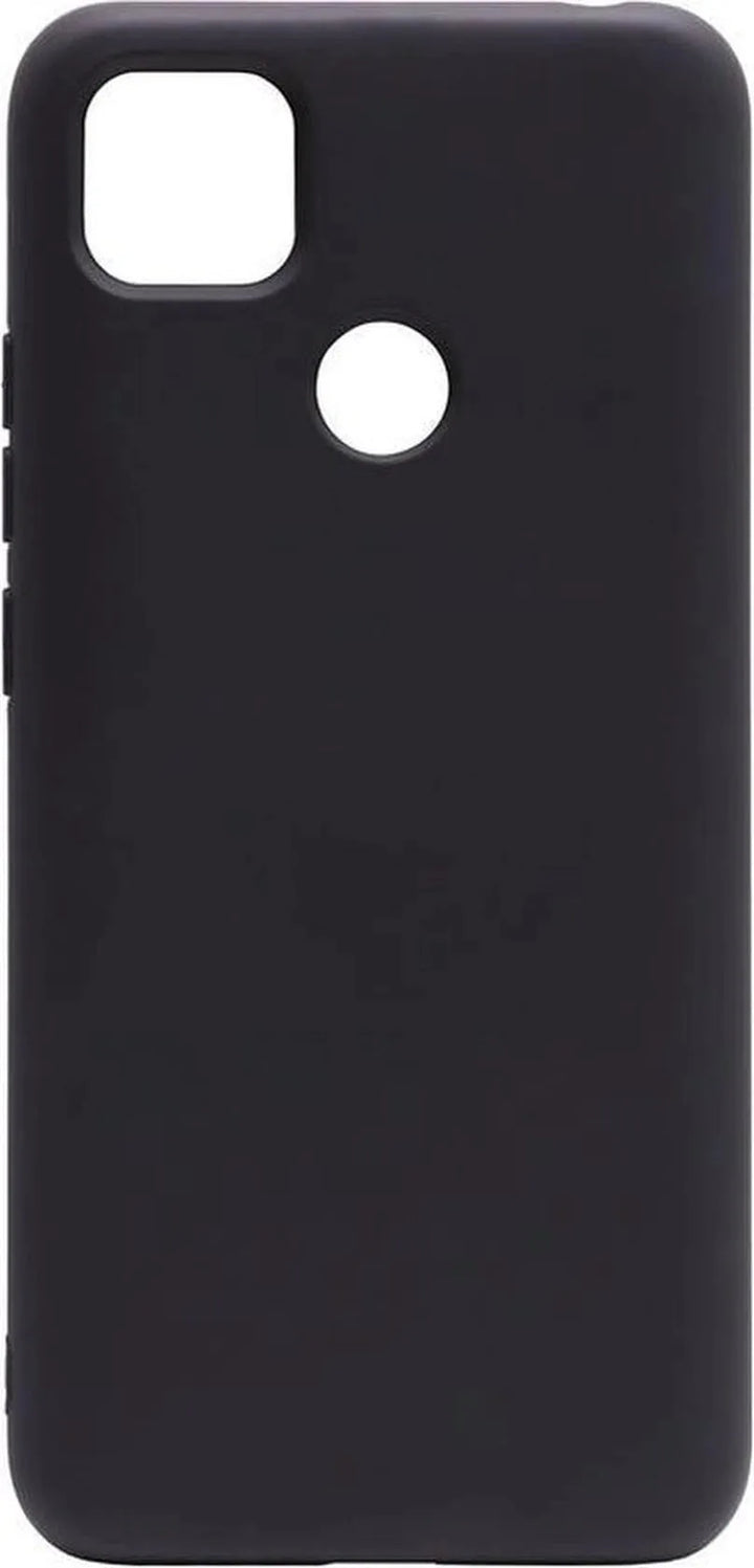 Xiaomi Redmi 9C Hoesjes – Siliconen Backcover – Schokbestendig – Zwart-Ilumina Benelux