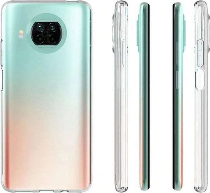 Xiaomi Mi 10T Lite 5G Hoesjes – Siliconen Backcover – Transparant – Flexibel – Schokabsorberend-Ilumina Benelux