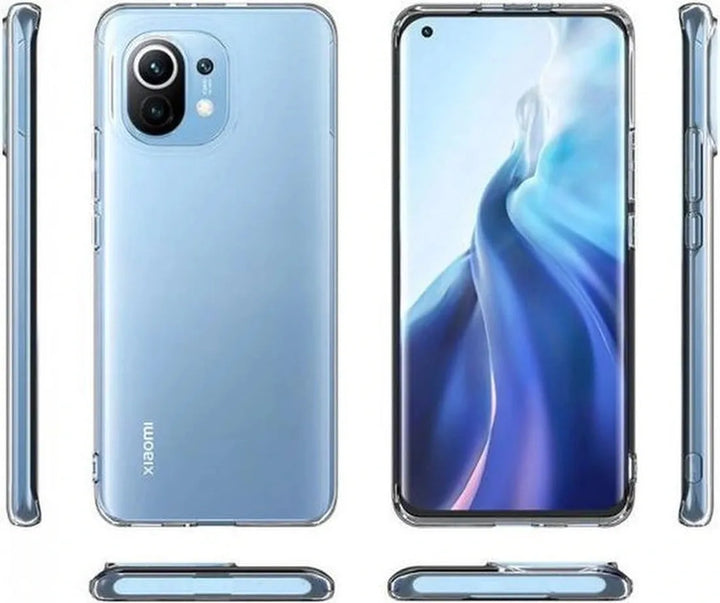 Xiaomi Mi 11 Hoesjes – Siliconen Backcover – Transparant – Soft Silicone – Slank Design-Ilumina Benelux