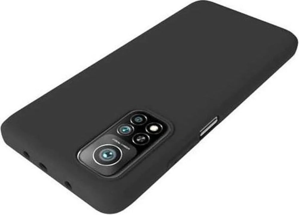 Xiaomi Mi 10T / 10T Pro Hoesjes – TPU Siliconen Backcover – Inclusief 3x Screenprotector – Zwart-Ilumina Benelux
