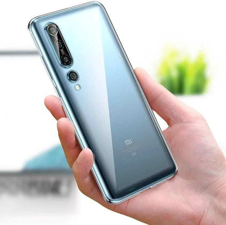 Xiaomi Mi 10 Lite Hoesjes – Siliconen Backcover – Transparant – Flexibel – Anti Kras-Ilumina Benelux