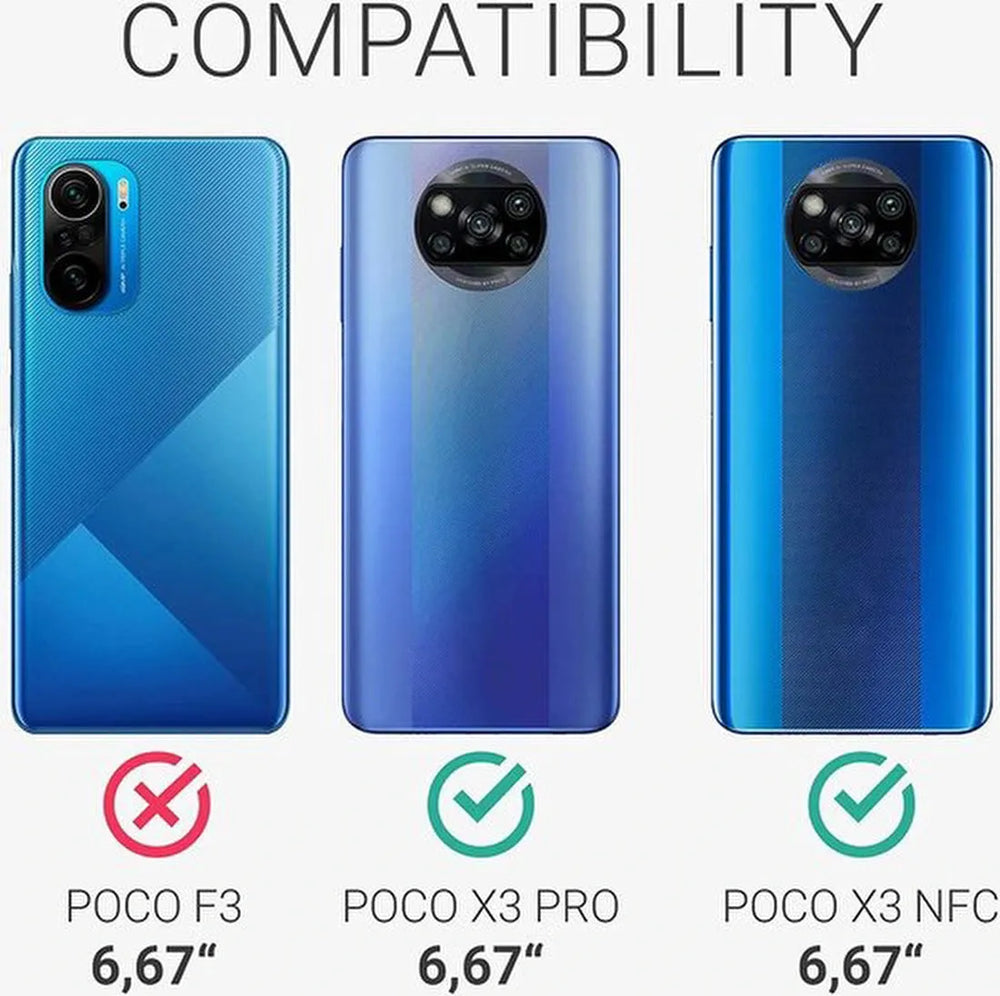 Xiaomi Poco X3/X3 Pro Hoesjes – Siliconen Backcover – Transparant – Soft TPU – Schokbestendig-Ilumina Benelux