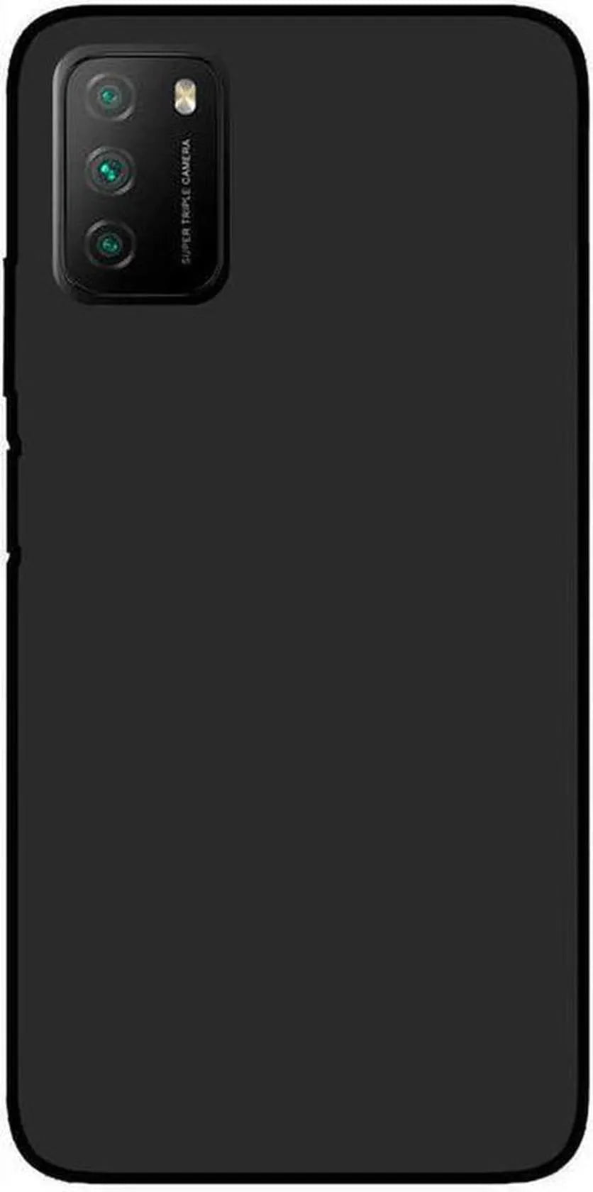 Xiaomi Poco M3 Hoesjes – Siliconen Backcover – Soft Silicone – Schokbestendig – Zwart-Ilumina Benelux