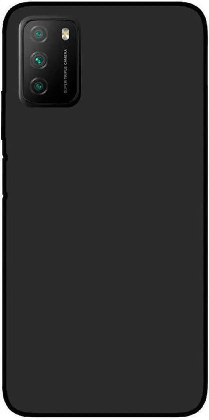 Xiaomi Poco M3 Hoesjes – Siliconen Backcover – Soft Silicone – Schokbestendig – Zwart-Ilumina Benelux