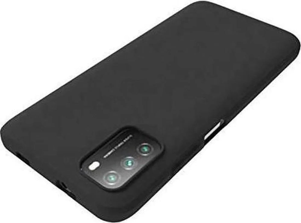 Xiaomi Poco M3 Hoesjes – Siliconen Backcover – Soft Silicone – Schokbestendig – Zwart-Ilumina Benelux