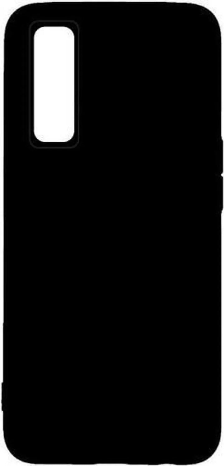 Realme 7 Pro Hoesjes – TPU Siliconen Backcover – Inclusief 2x Screenprotector – Zwart-Ilumina Benelux