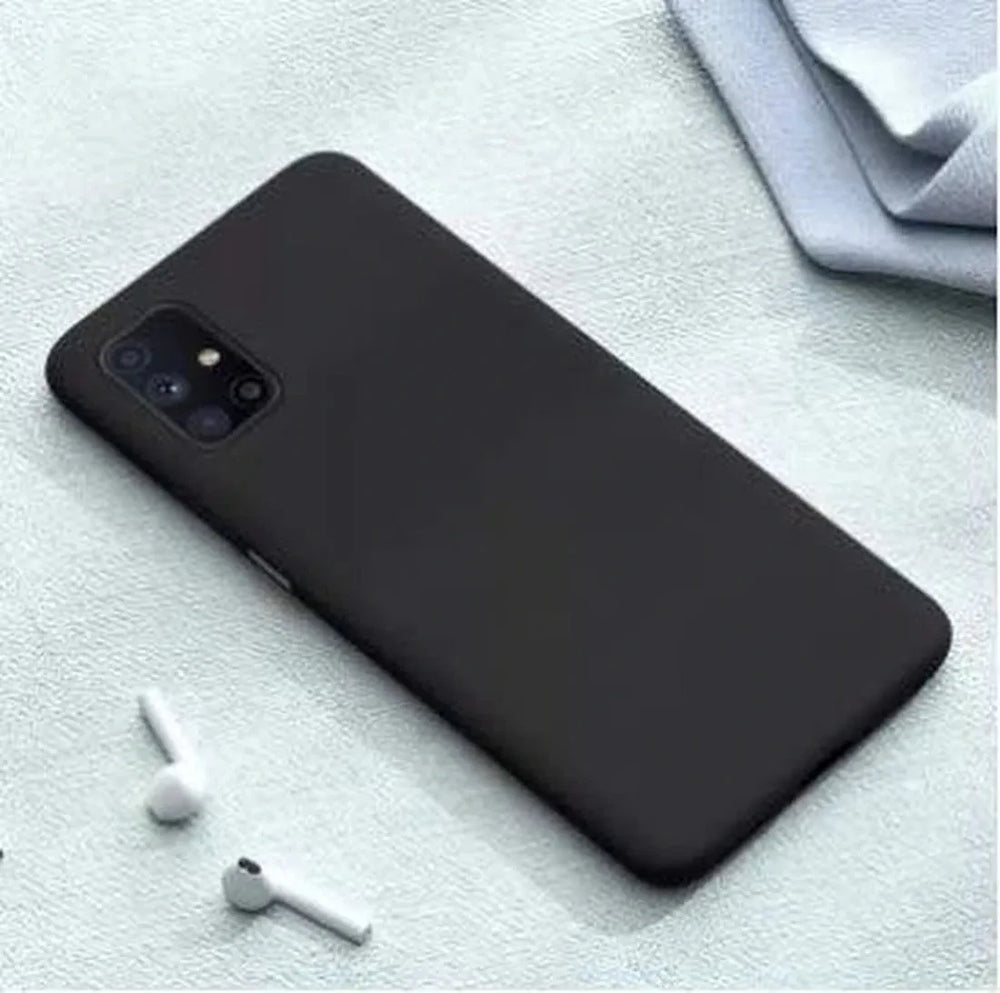 Realme 7 Pro Hoesjes – TPU Siliconen Backcover – Inclusief 2x Screenprotector – Zwart-Ilumina Benelux