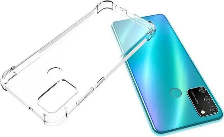 Huawei P Smart S 2020 Hoesjes – Siliconen Backcover – Schokbestendig Anti-Shock Bumper – Transparant-Ilumina Benelux