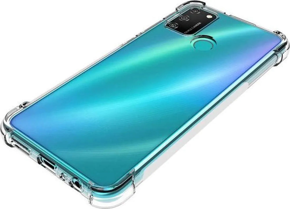 Huawei P Smart S 2020 Hoesjes – Siliconen Backcover – Schokbestendig Anti-Shock Bumper – Transparant-Ilumina Benelux