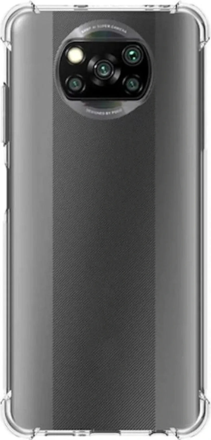 Xiaomi POCO X3/X3 Pro Hoesjes – Siliconen Backcover – Schokbestendig Bumper – Transparant-Ilumina Benelux