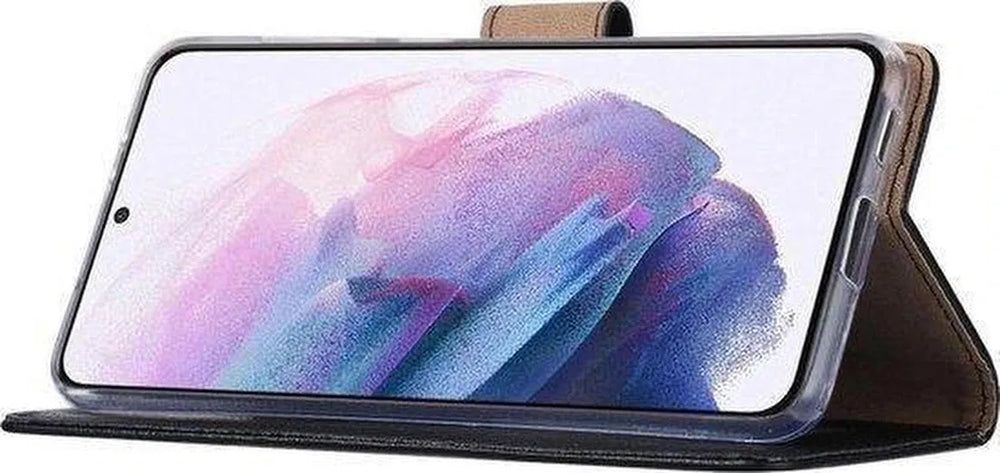 Oppo Find X3 Neo Hoesjes – Portemonnee Hoes – Pasjeshouder – Inclusief 3x Screenprotector – Zwart-Ilumina Benelux
