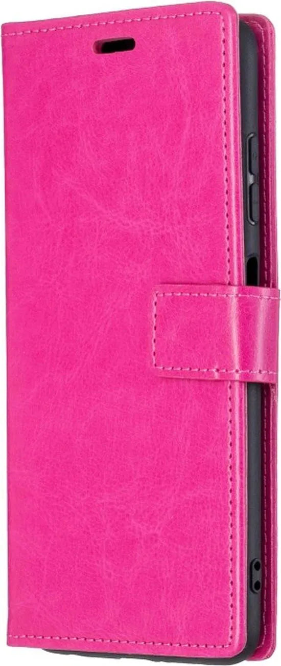 Xiaomi Poco X3 / X3 Pro Hoesjes – Portemonnee Bookcase – Pasjeshouder – Magneetsluiting – Roze-Ilumina Benelux