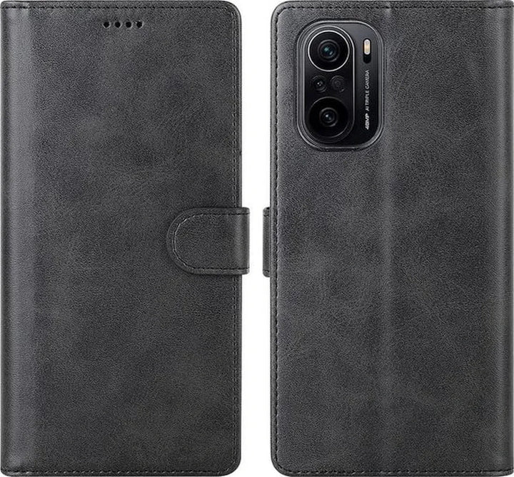 Xiaomi Poco F3 Hoesjes – Portemonnee Bookcase – Pasjeshouder – 2x Screenprotector – Turquoise-Ilumina Benelux