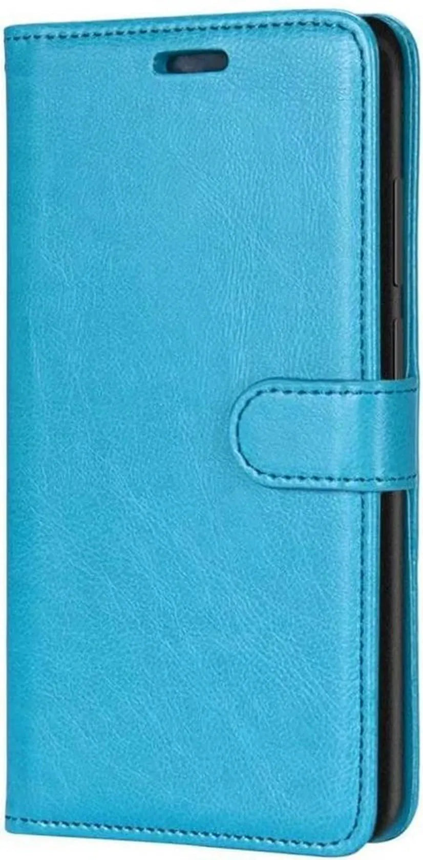 Xiaomi Mi 10 / 10 Pro Hoesjes – Portemonnee Hoes – Pasjeshouder – Magneetsluiting – Turquoise-Ilumina Benelux
