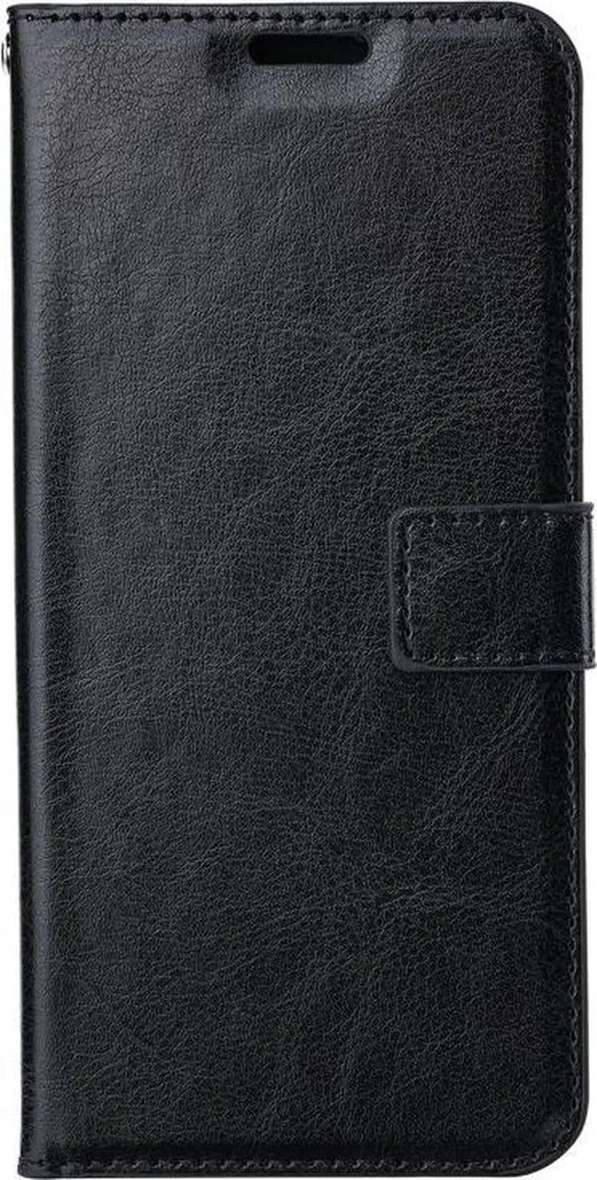 Xiaomi Redmi Note 10 Lite Hoesjes – Bookcase Portemonnee Hoes – Pasjeshouder – Magneetsluiting – Zwart-Ilumina Benelux