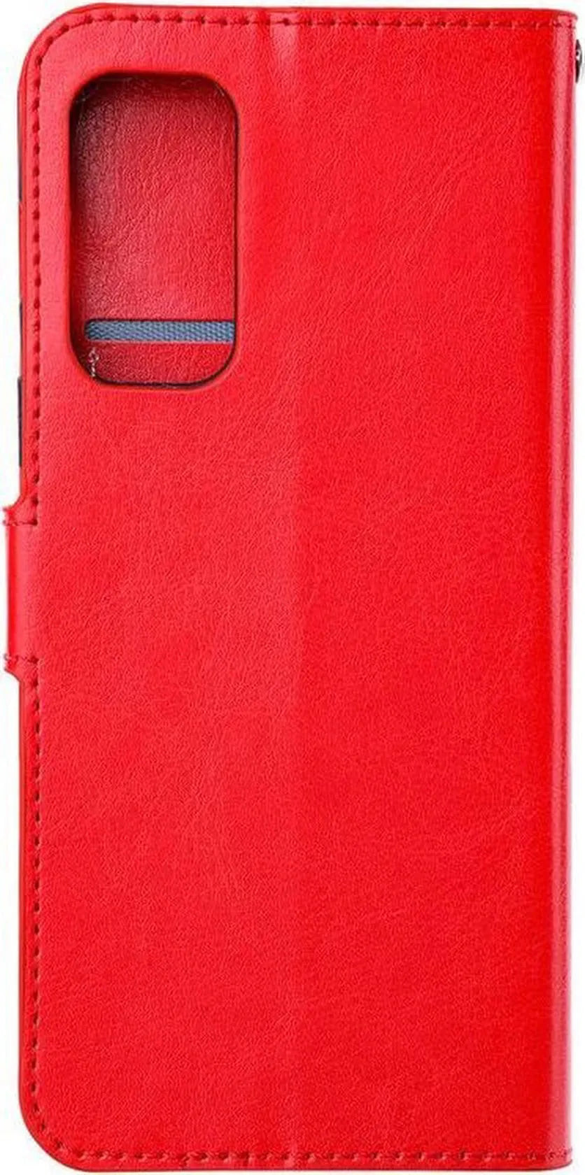 Oppo A54 5G/A74 5G/A93 5G Hoesjes – Portemonnee Bookcase – Pasjeshouder – Inclusief Screenprotector – Rood-Ilumina Benelux
