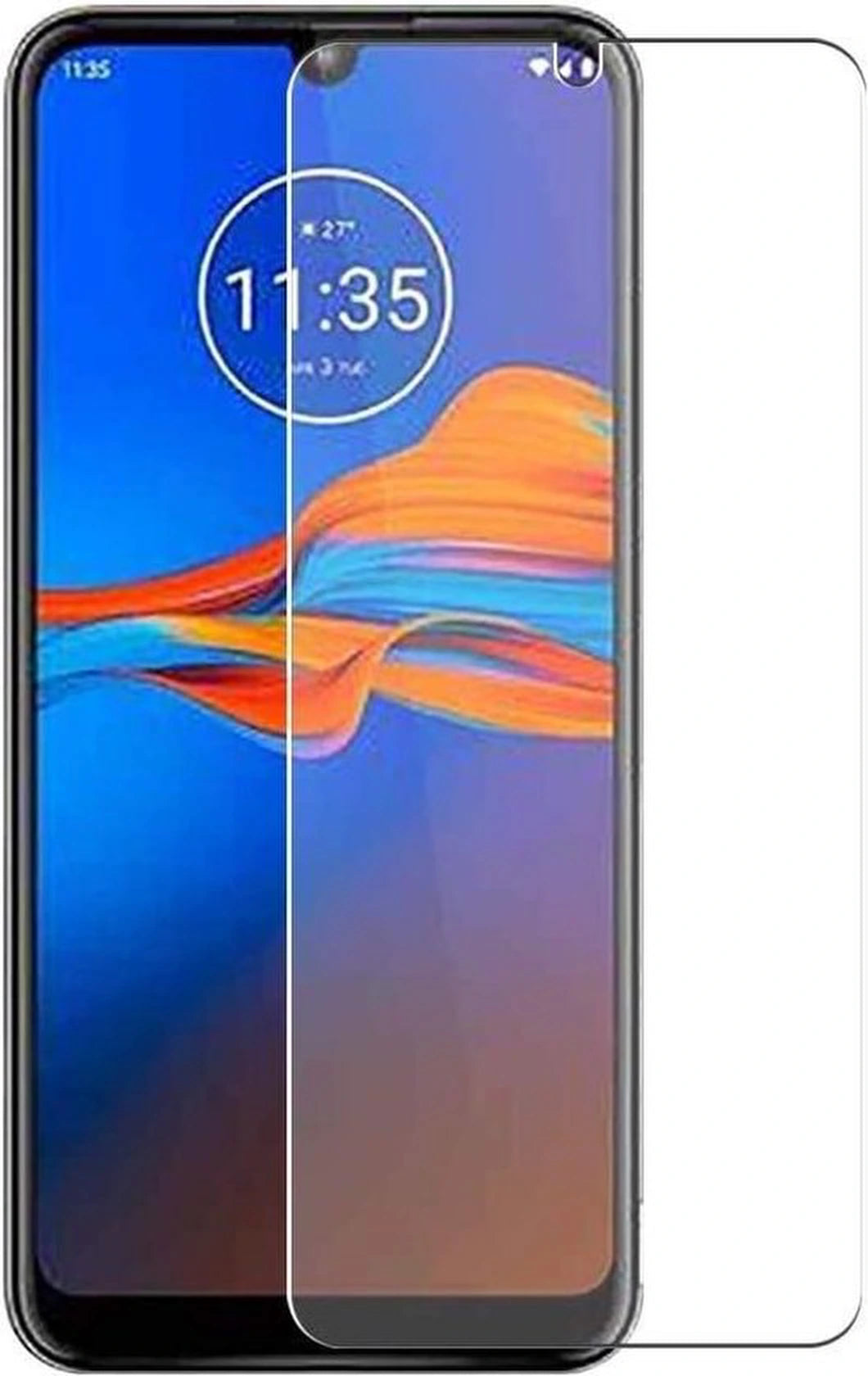 Screenprotector - Geschikt voor Motorola Moto E6i - 9H Glas (1-Pack)