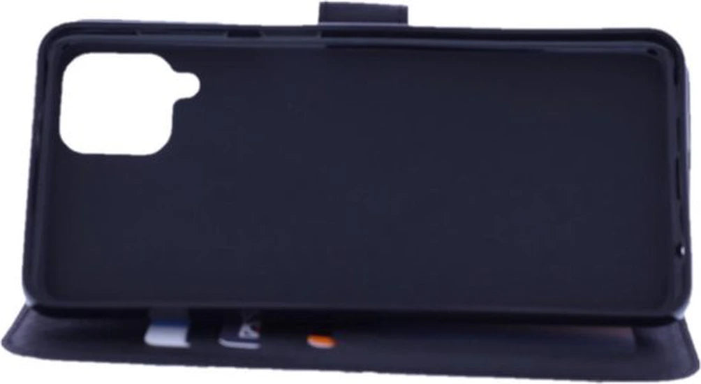 Bookcase Geschikt voor: Samsung Galaxy A42 hoesje met print - Hearts met 2x Glas Screenprotector