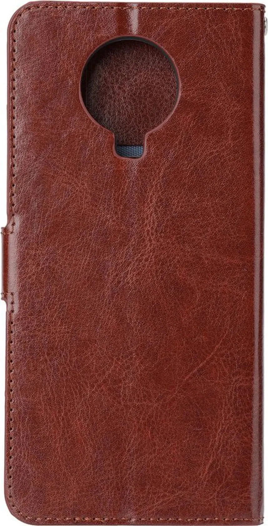 Nokia 5.3 Hoesjes – Bookcase Portemonnee – Pasjeshouder – 2x Screenprotector – Bruin-Ilumina Benelux