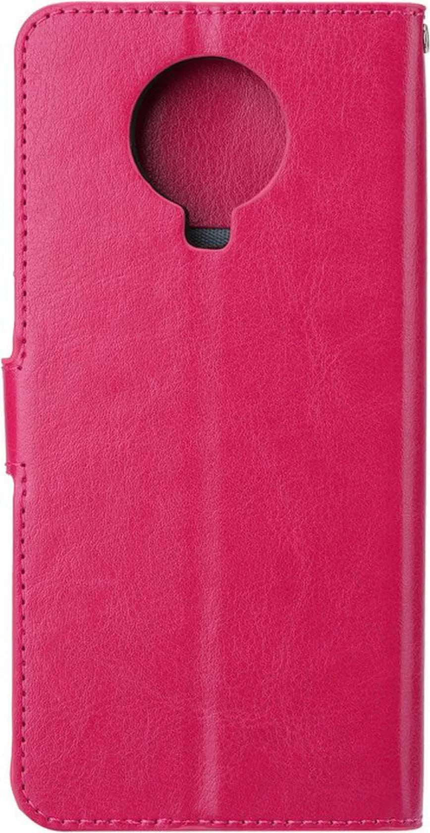 Nokia 5.3 Hoesjes – Bookcase Portemonnee – Magneetsluiting – Inclusief Screenprotector – Roze-Ilumina Benelux