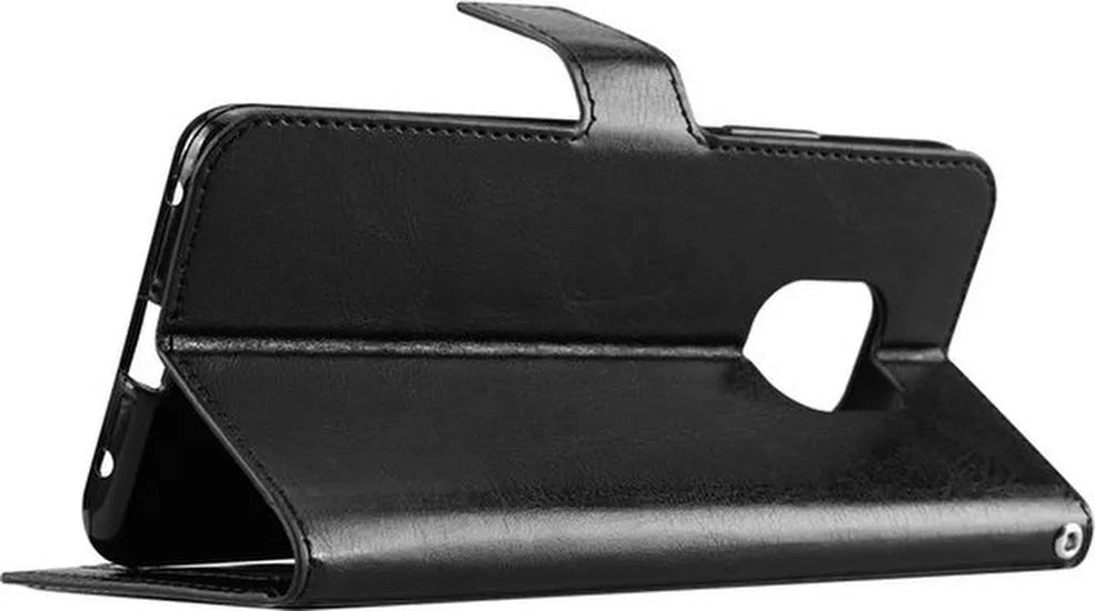 Nokia XR20 5G Hoesjes – Portemonnee Bookcase – Pasjeshouder – Magneetsluiting – Zwart-Ilumina Benelux