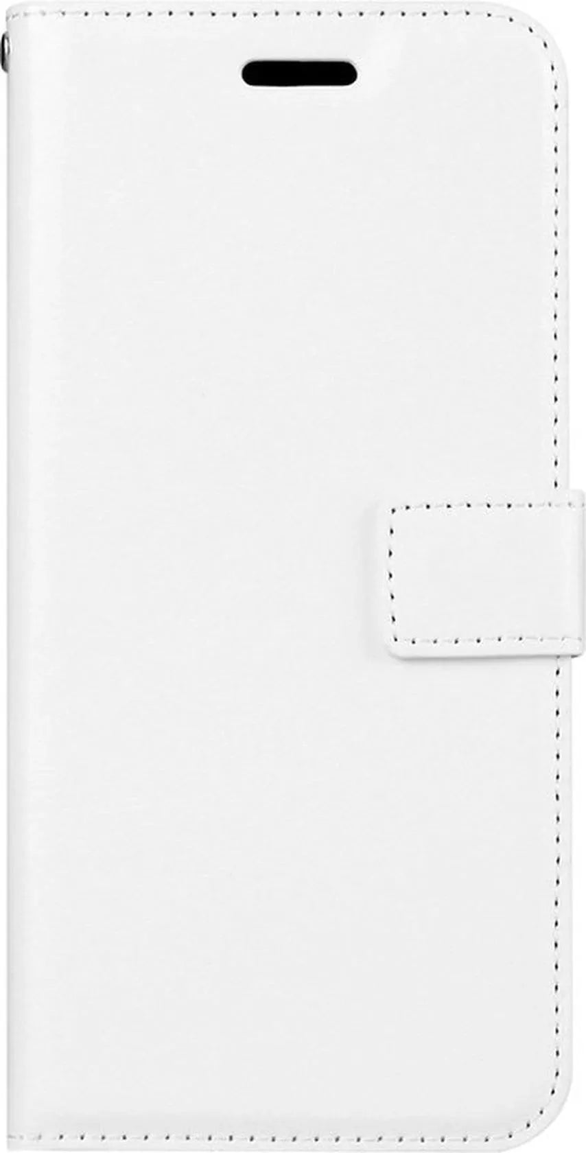 Nokia XR20 5G Hoesjes – Portemonnee Hoes – Pasjeshouder – 1x Screenprotector – Wit-Ilumina Benelux