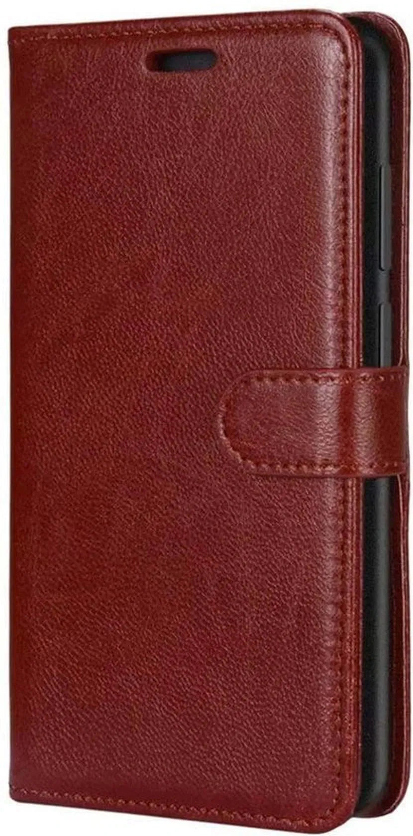 OnePlus Nord CE 5G Hoesjes – Portemonnee Hoes – Pasjeshouder – Magneetsluiting – Bruin-Ilumina Benelux