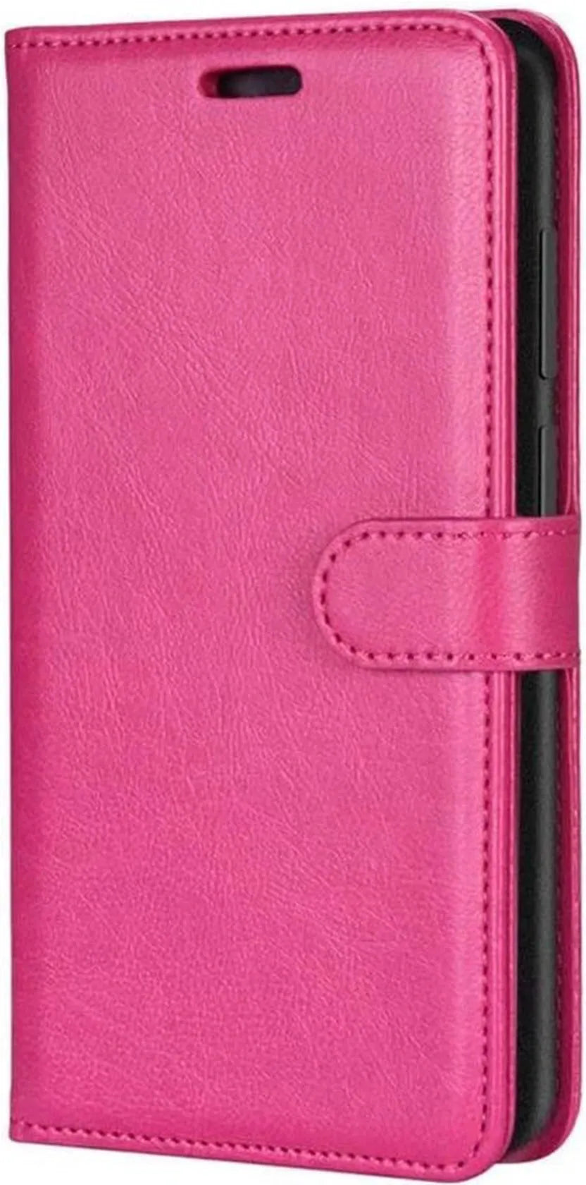 OnePlus Nord CE 5G Hoesjes – Portemonnee Hoes – Pasjeshouder – Magneetsluiting – Roze-Ilumina Benelux