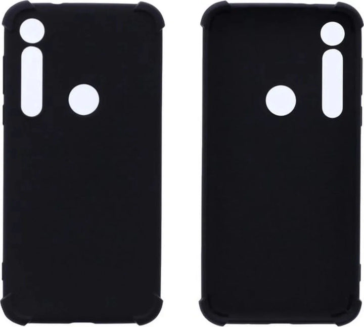 Huawei P30 Lite Hoesjes – Siliconen Backcover – Schokbestendig Anti Shock – Zwart-Ilumina Benelux