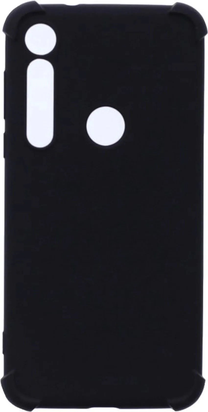 Huawei P30 Lite Hoesjes – Siliconen Backcover – Schokbestendig Anti Shock – Zwart-Ilumina Benelux