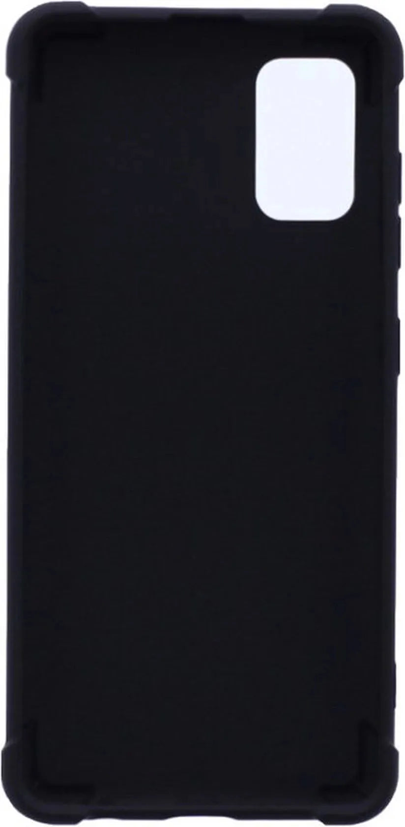Samsung Galaxy A02s Hoesjes – Siliconen Backcover – Schokbestendig – Anti Shock – Zwart-Ilumina Benelux