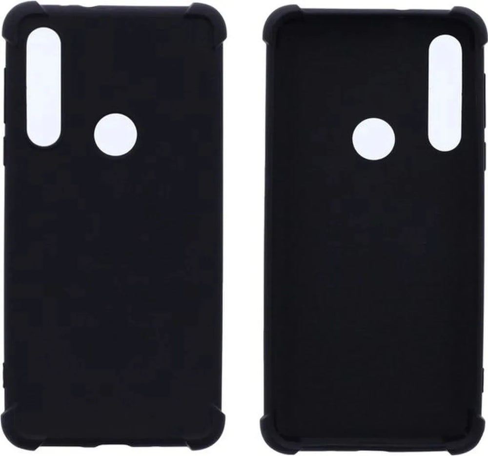 Motorola Moto G8 Play Hoesjes – Siliconen Backcover – Schokbestendig – Zwart-Ilumina Benelux