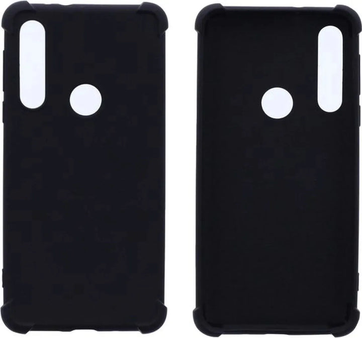 Motorola Moto G8 Play Hoesjes – Siliconen Backcover – Schokbestendig – Zwart-Ilumina Benelux