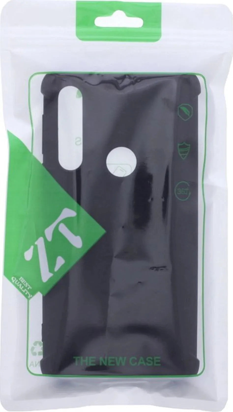 Motorola Moto G8 Play Hoesjes – Siliconen Backcover – Schokbestendig – Zwart-Ilumina Benelux
